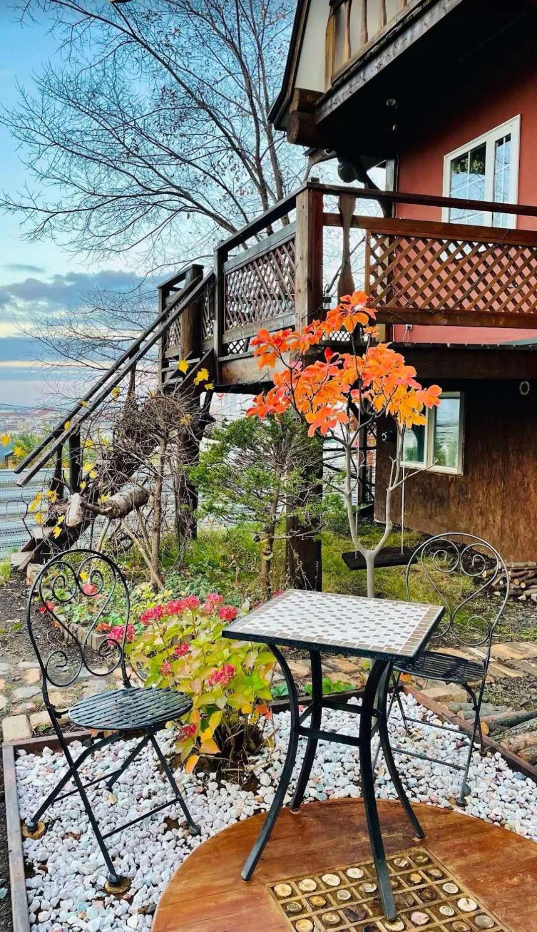 Sapporo Luxury Log House 5Brm max 18ppl free parking Villa Eksteriør bilde