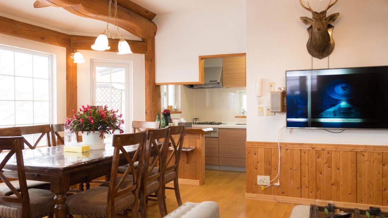 Sapporo Luxury Log House 5Brm max 18ppl free parking Villa Eksteriør bilde